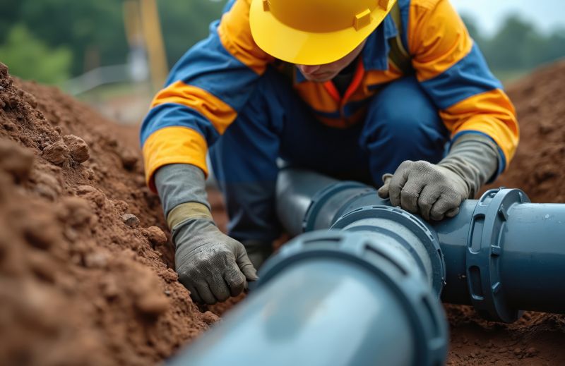Underground Plumbing Service detail